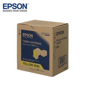 EPSON S050590 黃色原廠碳粉